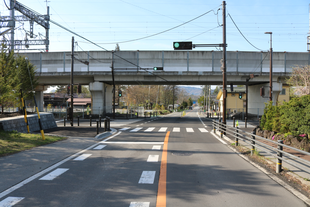 町道南原古宿線交差点改良工事